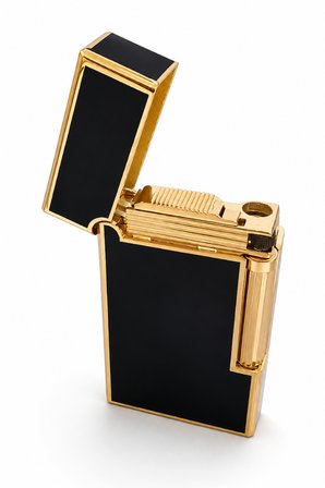 Vindiesel Siyah Gold Tek Torch Pürmüz Metal Puro Çakmağı TR10009