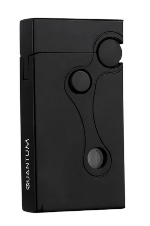 Quantum Soft Flame & Tek Torch Pürmüz Siyah Metal Puro Çakmağı TR10006