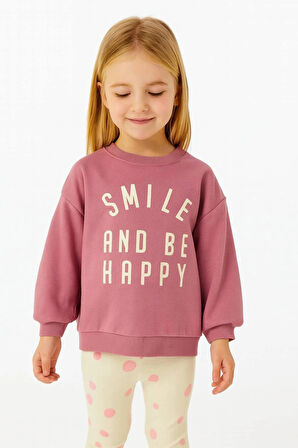 La'ciel Paris Smile Baskılı Taytlı Takım