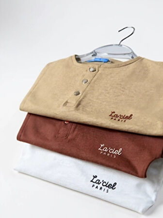 La'ciel Paris Uzun Kollu T-Shirt Unisex