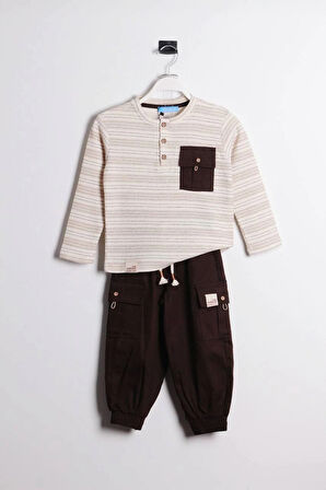 La'ciel Paraşüt Pantolonlu Takım