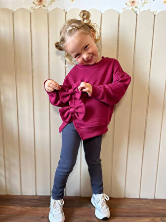 Bordo Renkli Kurdeleli Taytlı Takım