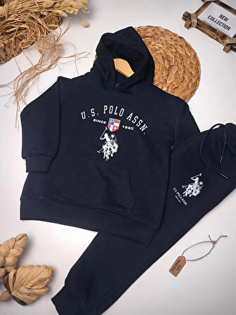 Unisex Kapşonlu Eşofman Takımı