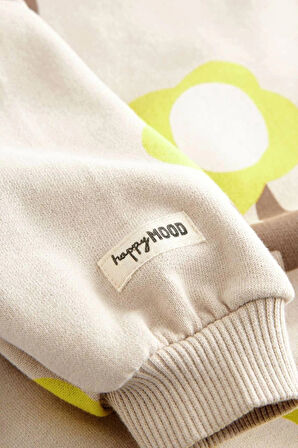 Çiçek Desenli Taytlı Takım