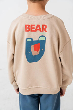 Bear Detaylı Eşofman Takım