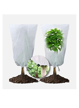 Gardener 11301 Saksılı Bitkiler İçin Soğuktan Koruma Örtüsü 30 g - 0,8 m x 1 m ( 2 Adet)