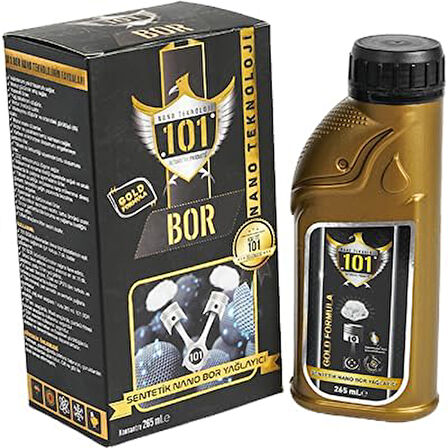 101 BOR NANO TEKNOLOJİ YAĞ KATKISI KONSATRE 265ML