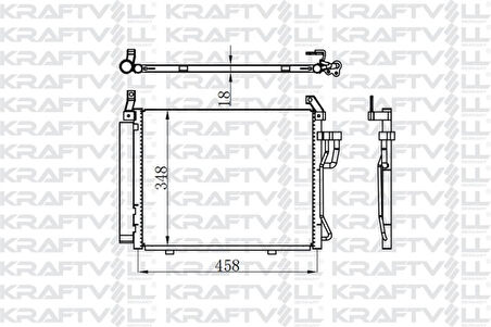 Hyundaı Klima Radyatoru Komple Hyundaı İ10 2008> - Kraftvoll 08060171