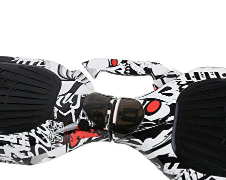 Hoverway Hower Scooter Unisex Hower Scooter PWS707-RACING Siyah