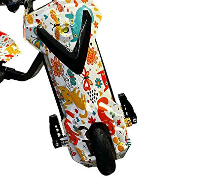 Hoverway Drift Scooter Scooter PWS807-WHITE-CAT Renkli