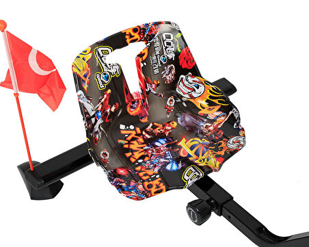 Hoverway Drift Scooter Scooter PWS807-SKULL Renkli