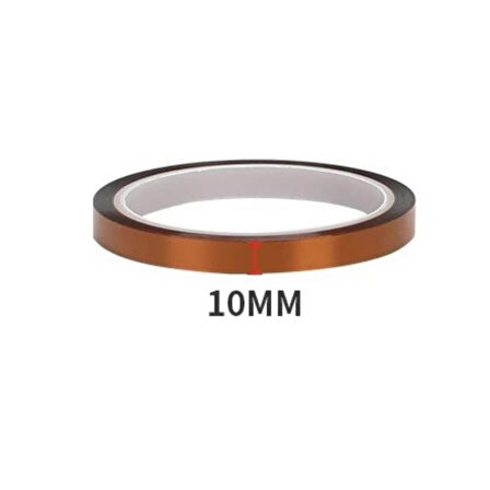 Kapton Bant. Isıya Dayanıklı Termal Bant. Isı Yalıtım Bandı 10mm