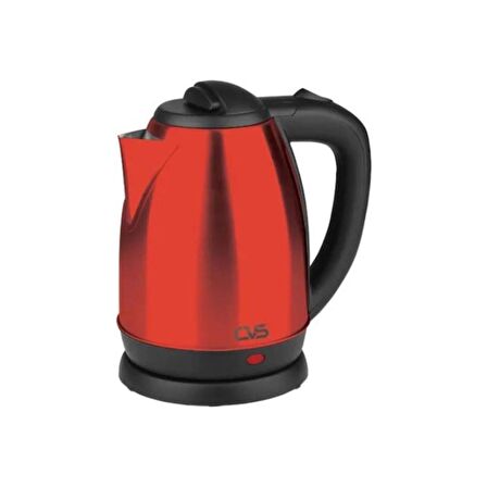 CVS Burgaz Çelik Kettle Su Isıtıcı Kırmızı