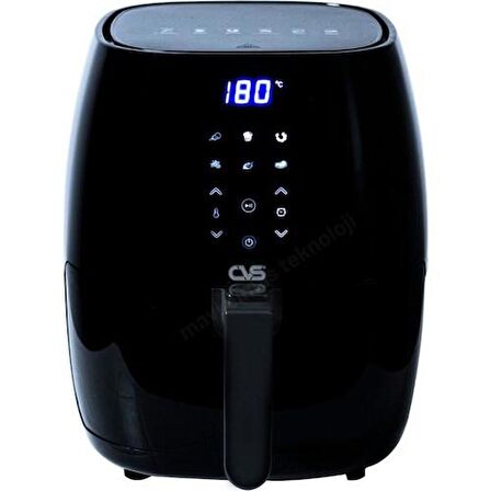 Cvs Healfry Yağsız Airfryer Siyah - Gri