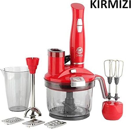 Cvs DN 1283 2000 W Set Mikser Kırmızı