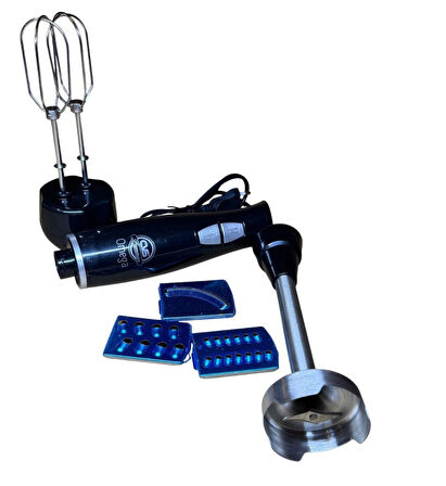 CVS Dn 1283 OmegaMax 1500W Çok Fonksiyonlu 10 Parça Mega Set - Çift Hazneli SİYAH