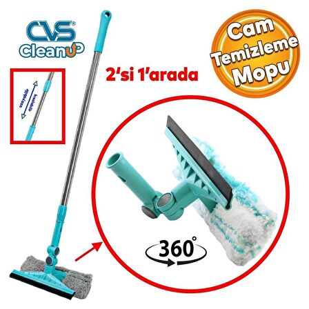 CVS DN 4119 2in1 Mikrofiber Mop ve Silecek