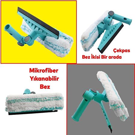 CVS DN 4119 2in1 Mikrofiber Mop ve Silecek