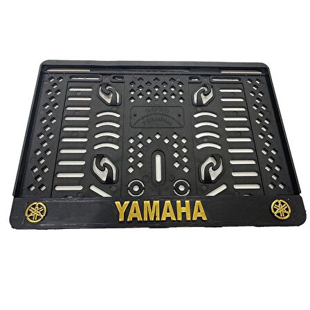 Yamaha Gold Çıtçıt Plastik (15x24 Cm) Kırılmaz Plakalık