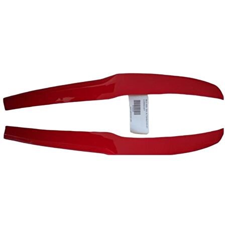 Sele Altı Süsleyici Çıta Sağ+sol Scooter - Kırmızı