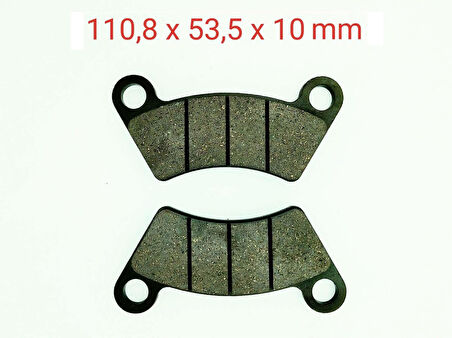 Atv Au200 Arora Arka Fren Disk Balatası 10 Mm Fa482