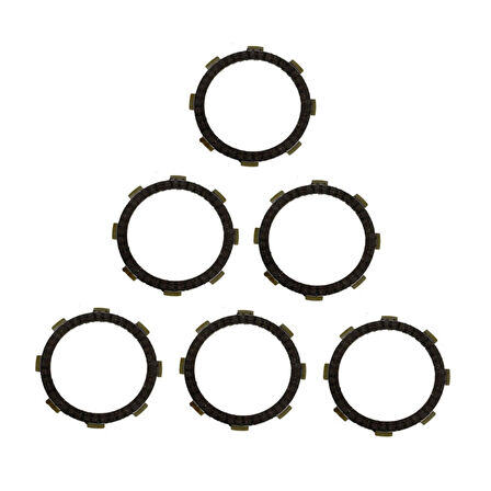 Cg125-150-200 Debriyaj Balatası 6 Lı