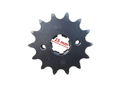 Regal Daytona Ön Dişli 530-14T İç 25 Mm 6 Tırnaklı 2 Delikli Öm