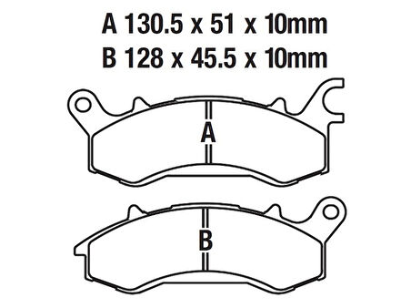 Salcano Astro Rutec Cargo Ön Fren Disk Balatası