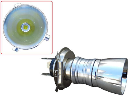 12V H4 Ampül 3 Tırnak 43T Yüksek Işıklı