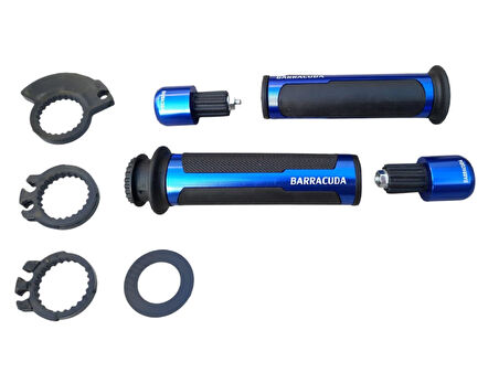  Elcik Ve Tapa Set Mavi Barracuda