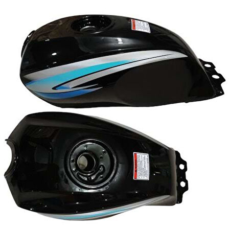 Kanuni Benzin Deposu Siyah Windy S