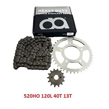 Cf Moto Ön Dişli+Arka Dişli+Zincir Set 250Nk 520Ho-120L-40-13