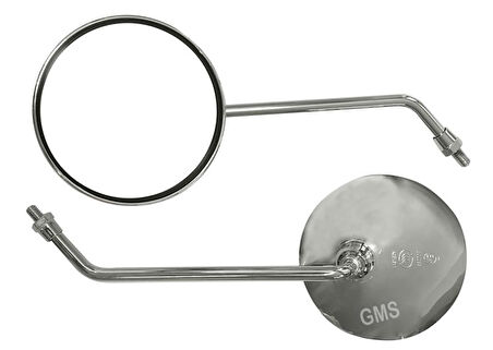 Ayna Set M8 Yuvarlak Nıkel Cg125 - Sct Ebıke