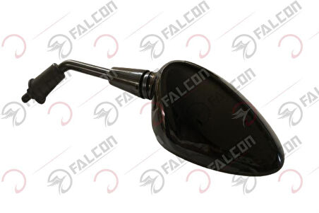 Falcon Ayna Sol Siyah- Martını 50