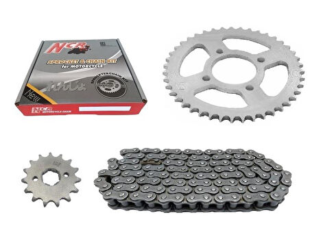 Mondial Mh Ön-Arka Dişli Zincir Seti 38-14T 428H-116L Ncr-Rmg