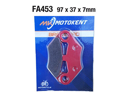 Atv Linhai Ön Fren Disk Balatası (Viptrac Arka) Fa453 A Kalite Cf Terralender 500-625-800