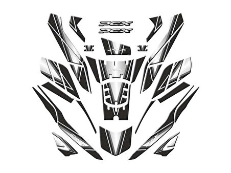 Honda Pcx 2025 Uyumlu Tank Pad Set 002