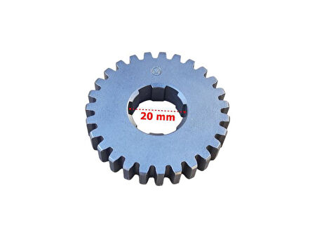 Kanuni Atv 110 Şanzıman Dişlisi 27T İç 20 Mm 6 Kanallı