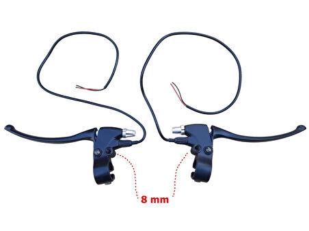 Volta E-Bis Vsm Fren Kütüğü Sağ-Sol Komple (Ayna Yeri Var)