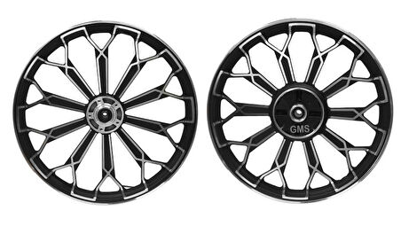 Jant Ön-Arka Set Sıyah 1.60X18-1.85X18 Modıfıye Cg