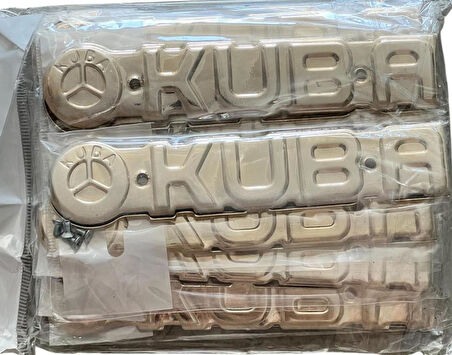 Kuba Depo Yazısı Sarı/Gold Cg/Kuba Çıta