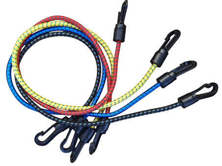 Bağaj Lastiği 10 Mm 150 Cm Plastik Kanca Emniyetli