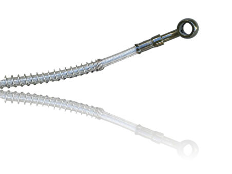 Atv Fren Hidrolik Hortumu 105 Cm Çelik Örgü