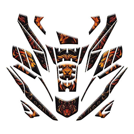 Honda Pcx 2025 Uyumlu Tank Pad Set 009