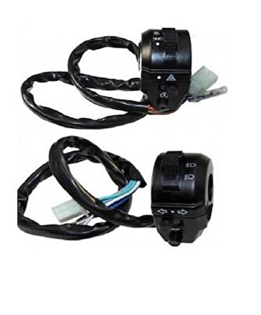 Kumanda Komple 125 Cg (Siyah) Sağ-Sol