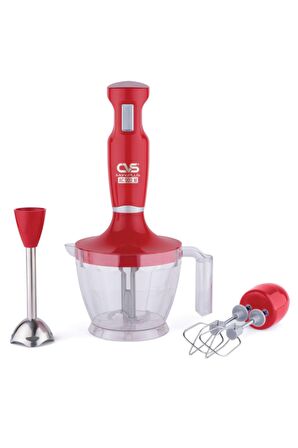 CVS DN 1276 MonoPlus Blender Set - Kırmızı