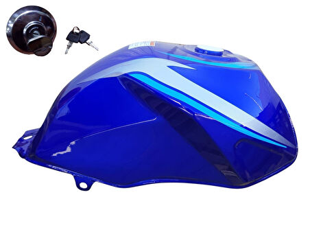 Motoran Cbs 150 Balancer Benzin Deposu Mavi (Muadil) Ve Depo Kapağı