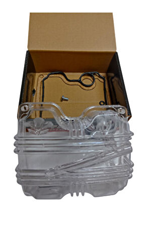 Kuba Külbütör Kapağı Köşeli Şeffaf Cg/Kuba Çıta Aym