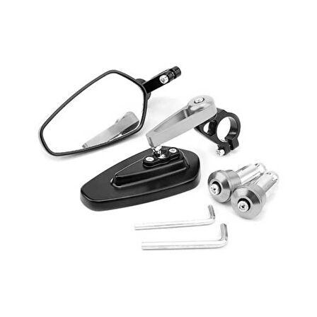 Cnc Gidon Aynası Gümüş