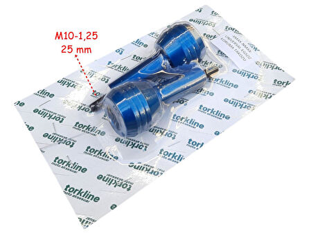 Egzoz Koruma Takozu Alüminyum 25 Mm Mavi 2 Li